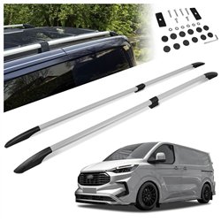 Relingi dachowe dzielone Ford Transit Custom II V710 L1 SWB 2023-