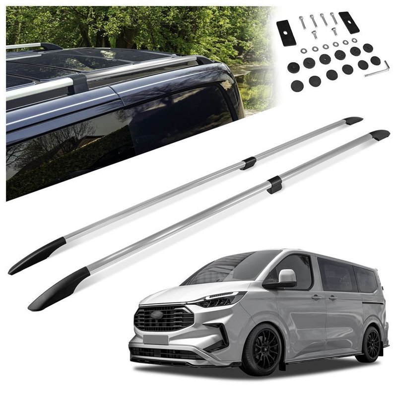 Relingi dachowe dzielone Ford Tourneo Custom II V710 L2 LWB 2023-