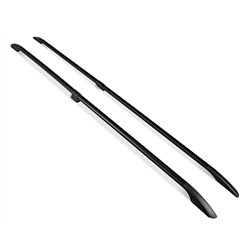 Split roof rails for Volkswagen VW Transporter T7 L2 LWB 2025- Solid Alumi