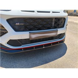 Front splitter for Hyundai Kona I (OS) N / N-Line FL 2021-2023 | Black ABS