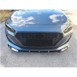 Front splitter for Hyundai i30 Fastback III PDE PRE-FL 2017-2020 Black ABS