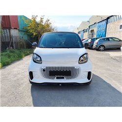 Front splitter for Smart Fortwo Coupe III C453 EQ 3D FL 2020-2023 ABS