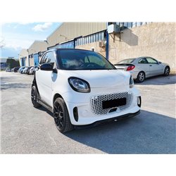 Front splitter for Smart Fortwo Coupe III C453 EQ 3D FL 2020-2023 ABS