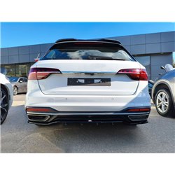 Dokładka tylnego zderzaka Audi A4 Avant Kombi V B9 8W FL 2019-2024 ABS