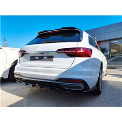 Dokładka tylnego zderzaka Audi A4 Avant Kombi V B9 8W FL 2019-2024 ABS