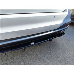 Dokładka tylnego zderzaka Audi A4 Avant Kombi V B9 8W FL 2019-2024 ABS