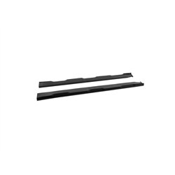 Side skirt extensions for Dacia Duster III (DJF) 2024- | Black ABS