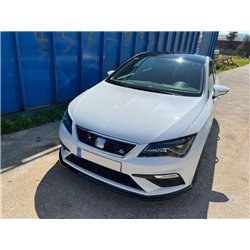 Nakładki nad przednie reflektory SEAT Leon ST Kombi III 5F 2013-2020 ABS