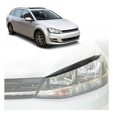 Nakładki nad przednie reflektory Volkswagen VW Golf Hatchback VII AU FL