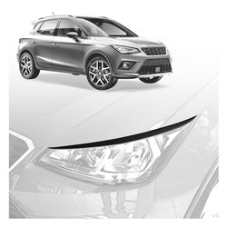 Nakładki nad przednie reflektory do SEAT Arona I (KJ) 2017- | ABS