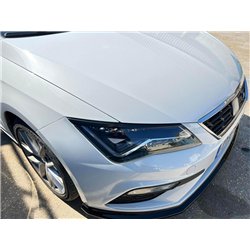 Nakładki nad przednie reflektory SEAT Leon Hatchback III 5F 5D 2012-2020