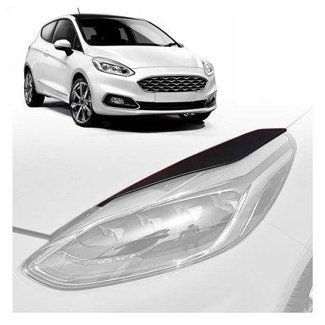 Nakładki nad przednie reflektory Ford Fiesta Hatchback VIII Mk7 B479 HJ/