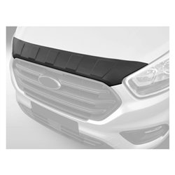 Bonnet guard for Ford Transit Custom I (V362) 2018-2023 | Black ABS