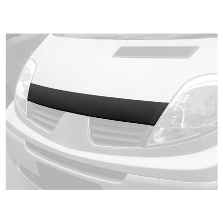 Bonnet guard for Nissan Primastar I (F4/J4) 2006-2015 | Black ABS