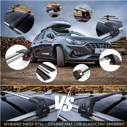 Roof rack for SsangYong Torres I J100/U100 2022- ECEM V2 CROSSBAR Aluminum