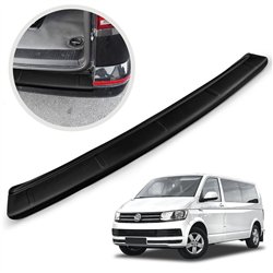 Rear bumper trim for Volkswagen VW Caravelle (T6) 2015-2019 | Black ABS
