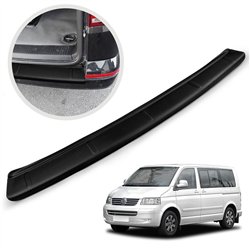 Rear bumper trim for Volkswagen VW Caravelle (T5) 2003-2015 | Black ABS