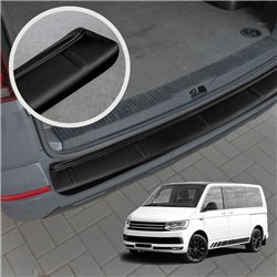 Rear bumper trim for Volkswagen VW Multivan (T6) 2015-2019 | Black ABS