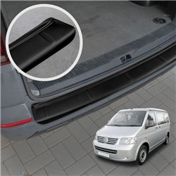 Rear bumper trim for Volkswagen VW California (T5) 2003-2015 | Black ABS