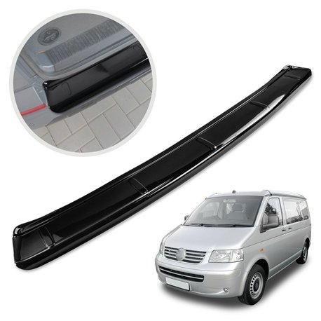 Rear bumper trim for Volkswagen VW California (T5) 2003-2015 | Black ABS