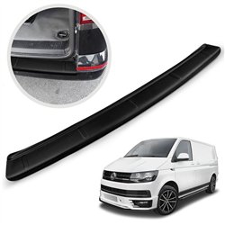 Rear bumper trim for Volkswagen VW Transporter (T6) 2015-2019 | Black ABS