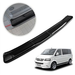 Rear bumper trim for Volkswagen VW Multivan (T5) 2003-2015 | Black ABS
