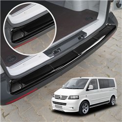 Rear bumper trim for Volkswagen VW Multivan (T5) 2003-2015 | Black ABS