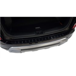 Rear bumper trim for KGM Torres I UK 2025- Black Silver steel carbon-style
