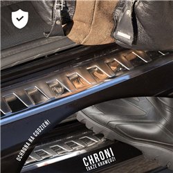 Rear bumper trim for KGM Rexton I (YK | Y400) 2025- Graphite steel