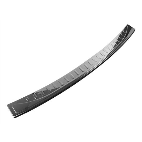 Rear bumper trim for KGM Torres I (UK) 2025- | Black chrome steel