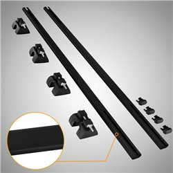 Bagażnik dachowy do KGM Musso Grand I QK Q200 4D L2 LWB 2025-