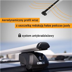 Bagażnik dachowy do KGM Torres I (UK) 2025- | Boldbar Beta V2