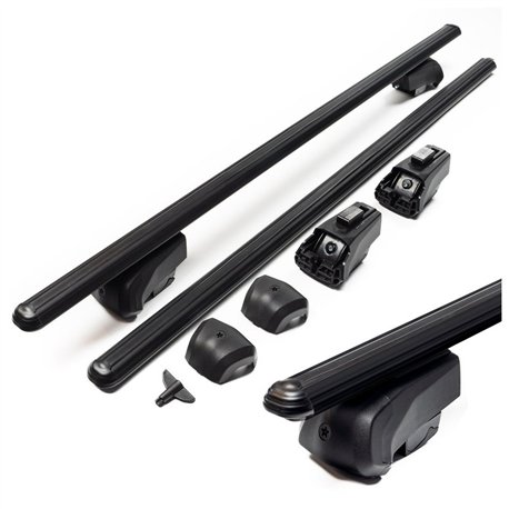 Roof rack for KGM Torres I UK 2025- Boldbar Beta V2 Lite Black Aluminum