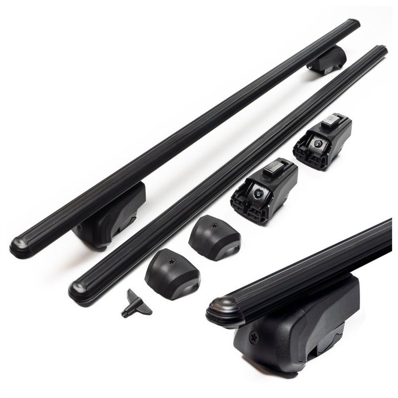 Roof rack for KGM Torres I UK 2025- Boldbar Beta V2 Lite Black Aluminum