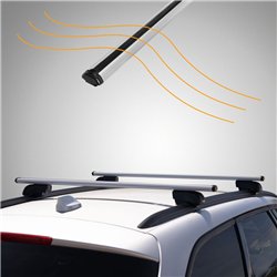 Roof rack for KGM Tivoli I XK 2025- Boldbar Beta V2 Lite Silver Aluminum