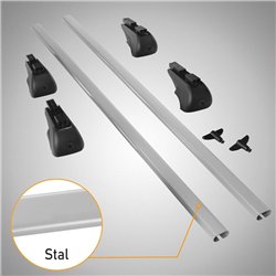 Roof rack for KGM Korando I CW C300 2025- Solidbar Alpha V1 Lite Steel