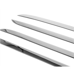 Listwy drzwi bocznych do KGM Torres I (UK) 2025- | Chrom stal