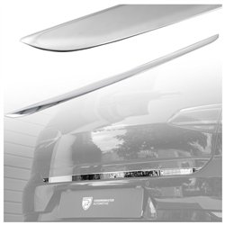 Rear tailgate edge trim for KGM Torres I (UK) 2025- | Chrome steel