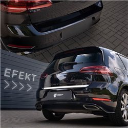 Rear tailgate edge trim for KGM Torres I (UK) 2025- | Chrome steel