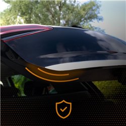 Rear tailgate edge trim for KGM Torres I (UK) 2025- | Chrome steel