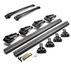 Roof rack for KGM Rexton I (YK | Y400) 2025- AIR-1 Black Aluminum Plastic
