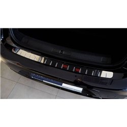 Rear bumper trim for Peugeot 508 Fastback II R83 F 2018-2025 Chrome steel
