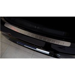 Rear bumper trim for Peugeot 508 Fastback II R83 F 2018-2025 Silver steel