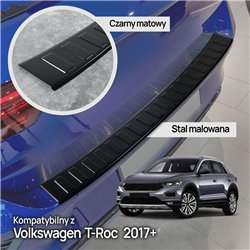 Listwa tylnego zderzaka Volkswagen VW T-Roc I A11/D11 5D 2017-2025 stal