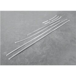 Listwy pod szyby boczne Hyundai i10 Hatchback III 2020-2025 | stal