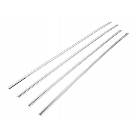 Listwy pod szyby boczne Volkswagen VW T-Roc I A11/D11 5D 2017-2025 stal