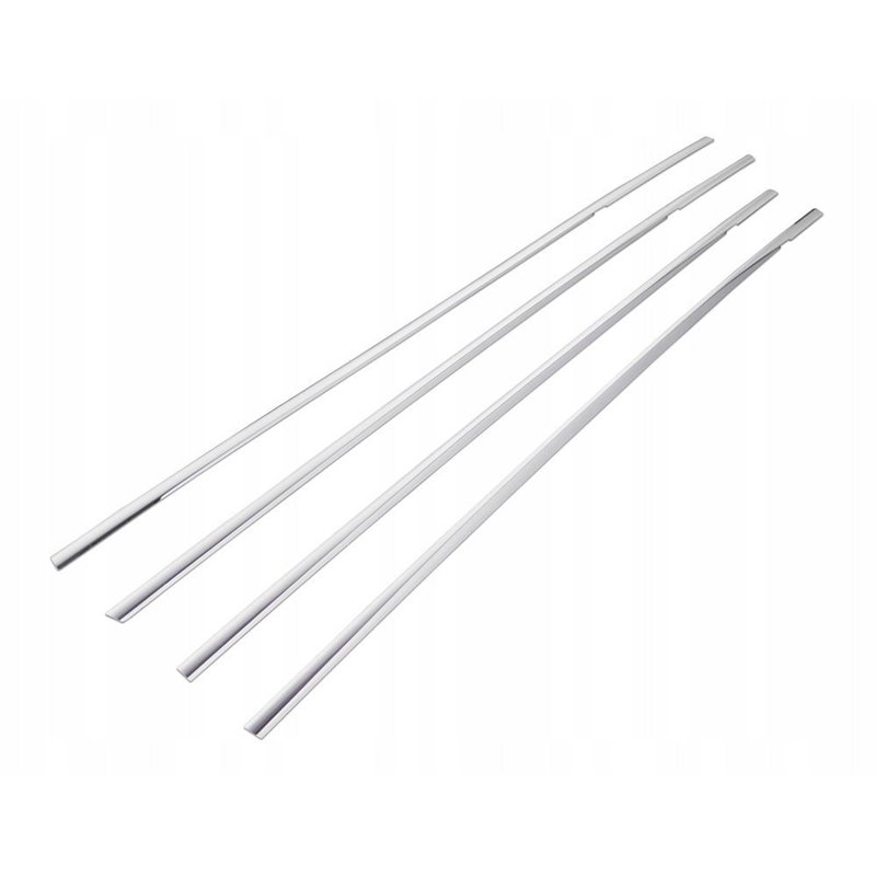 Listwy pod szyby boczne Volkswagen VW T-Roc I A11/D11 5D 2017-2025 stal