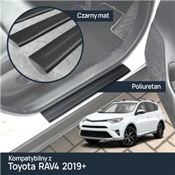 Listwy progowe do Toyota RAV4 2019-2026 | Kompozyt PURowy PU