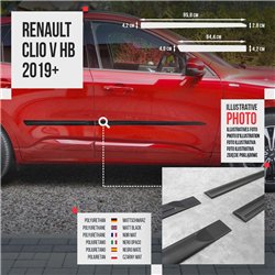 Listwy drzwi bocznych Renault Clio Hatchback V RJA/BJA BF/B7 2019-2025 K