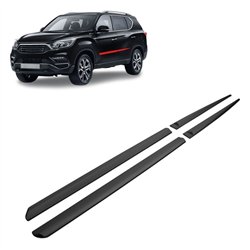 Listwy drzwi bocznych SsangYong Rexton II YK Y400 2017-2025 Kompozyt PUR